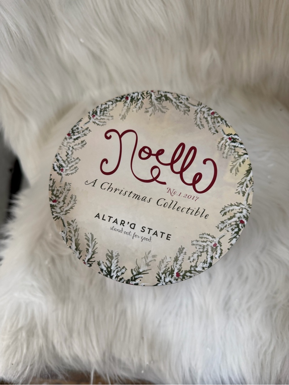 Altar’d State Noelle A Christmas Collectible Jointed Teddy Bear 2017 with Box - Picture 3 of 9